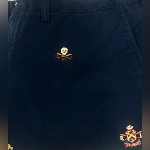 Polo Ralph Lauren “Club” embroidered twill chinos in size 38x32 - Picture 2 of 9